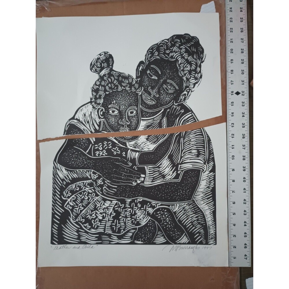 1997 Black Americana Margaret Burroughs Print